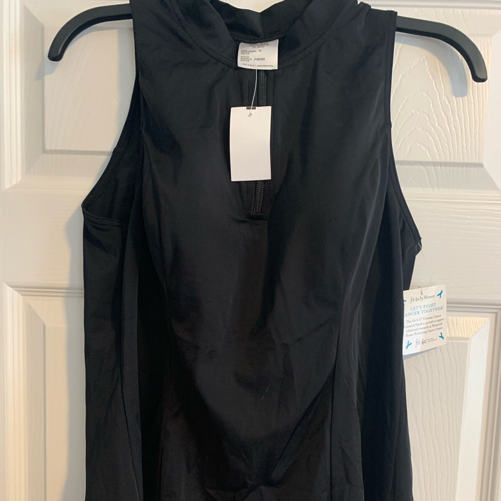 Swimsuit top/rash guards woman 14 zip ups